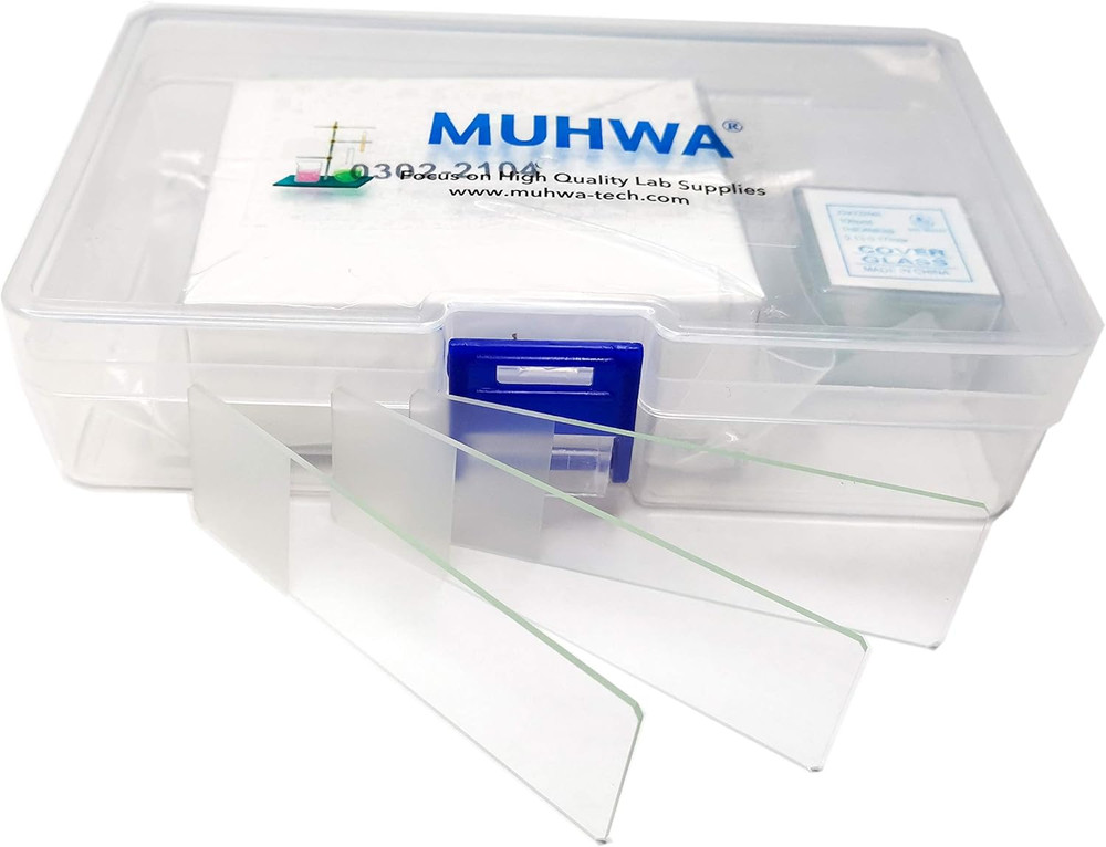 Microscope Slides 50 + Cover Glass 100