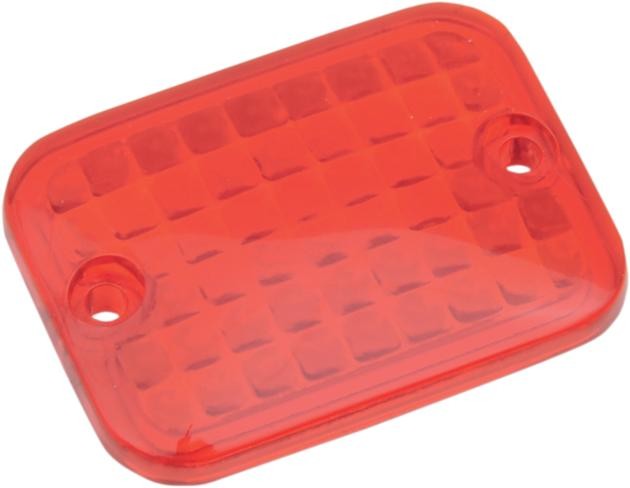 DS Replacement Lens for Mini-Rectangular Marker Light Red