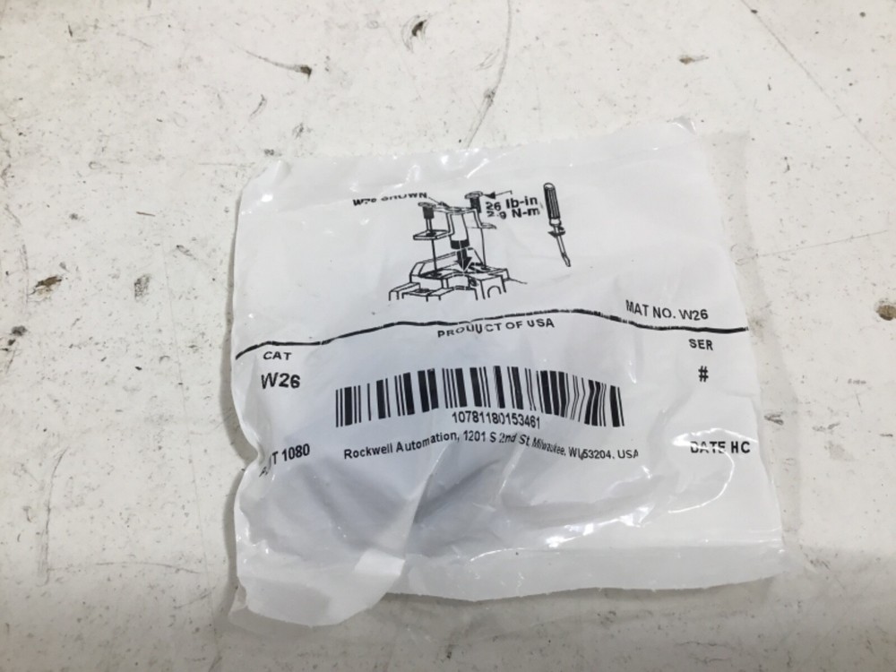 NEW Allen Bradley W26 Heater Element