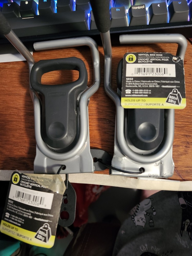 Vertical Bike Hooks