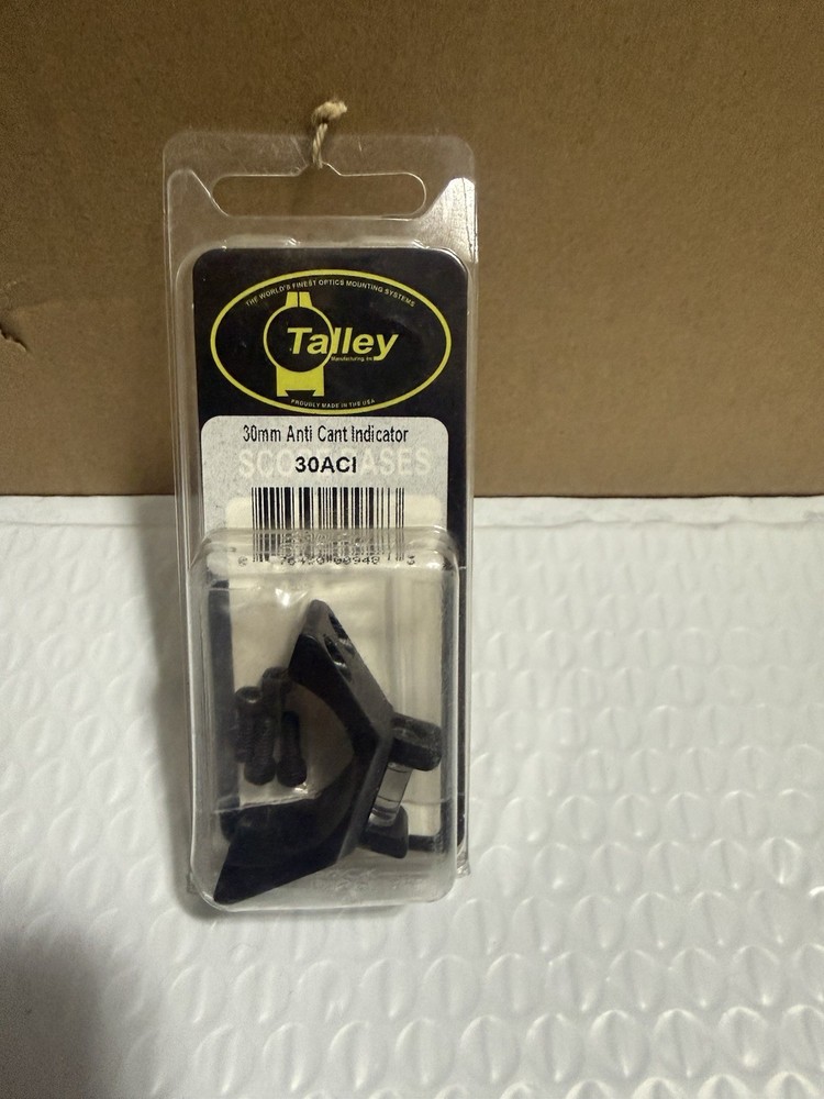 Talley 30mm Anti-Cant Indicator Black
