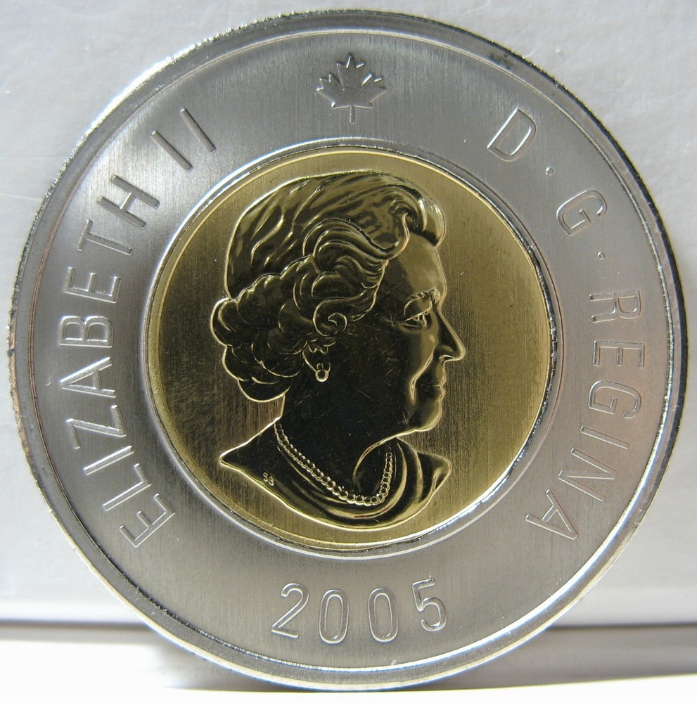 Canada 2005 $2 Polar Bear Specimen Uncirculated