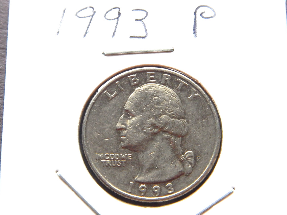 1993 (P) George Washington Quarter