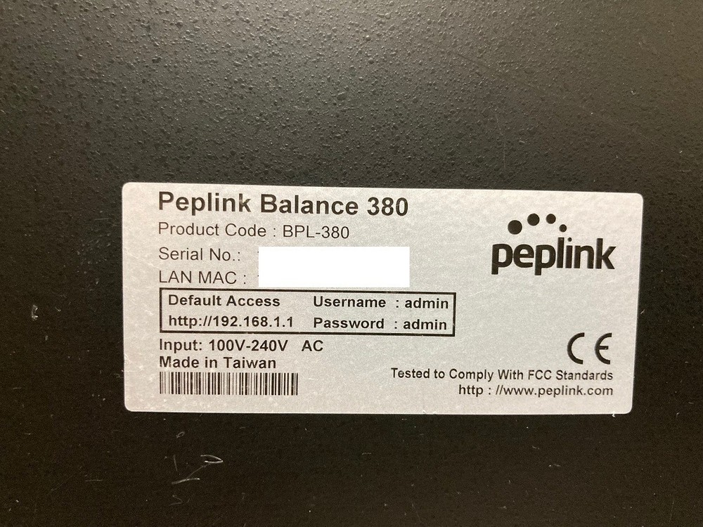 Peplink Balance 380