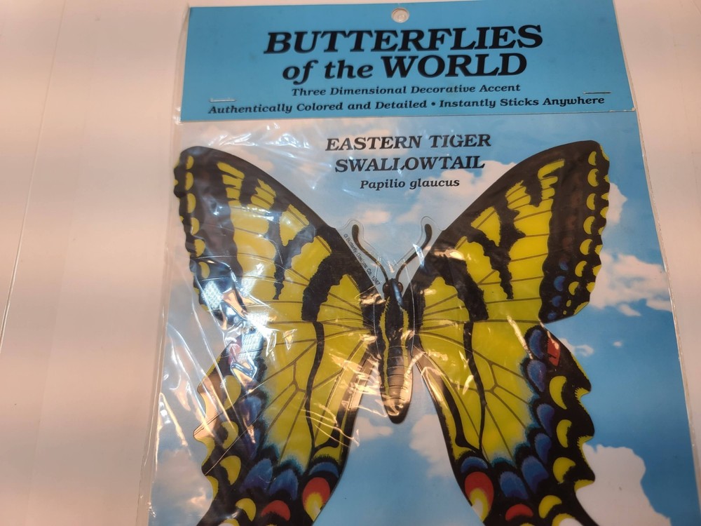 Papilio glaucus Eastern Tiger Swallowtail Three-dimensional Decorative Sticker