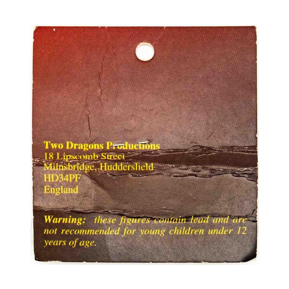 Two Dragon Samurai 15mm Medium Sized Rectangular Sashimono - Standard Pack New