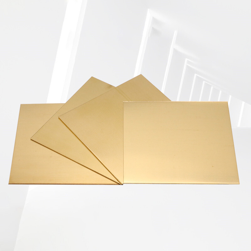 Brass Sheet Plate 0.5-6mm Guillotine Cut Sheet Various Multiple Sizes Available