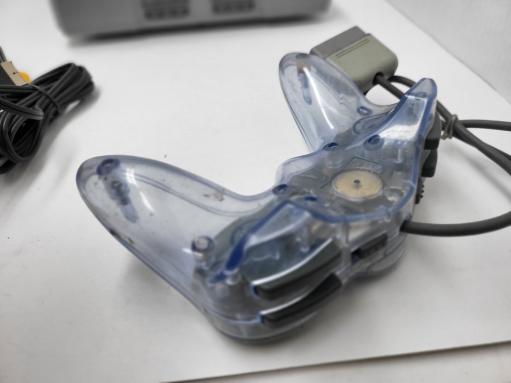 SONY PLAYSTATION 1 SCPH 7501 CONSOLE TESTED & WORKING COMPLETE BUTTON STICKS #O5