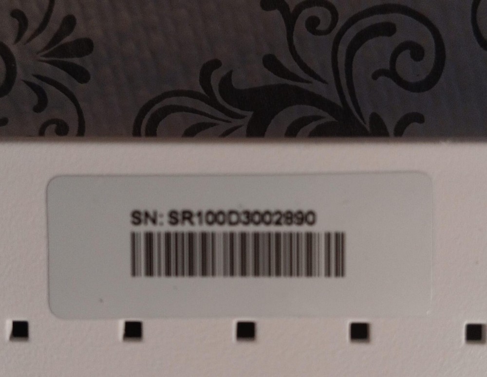 Smart RG SR100 Clear Access Router With Power Adapter