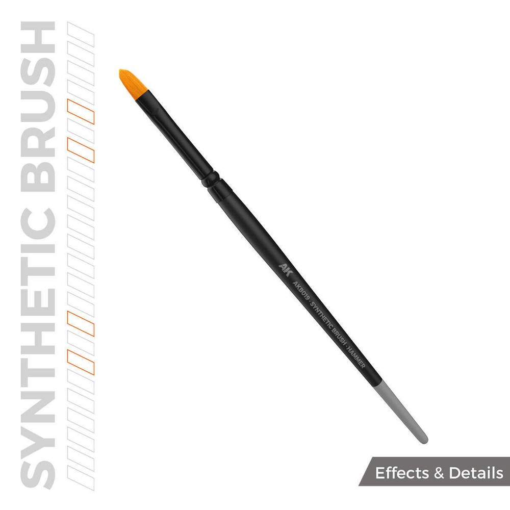 AK Interactive Synthetic Brush Hammer