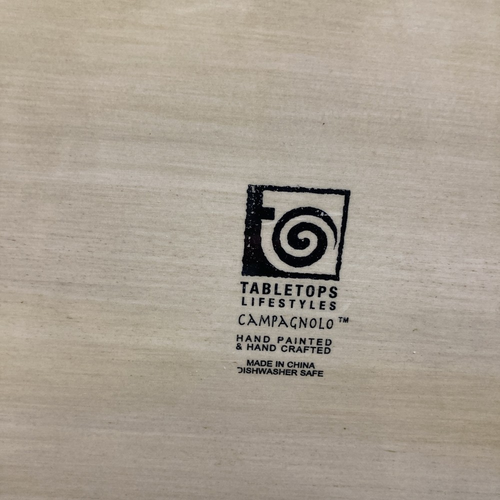 campagnolo tabletops unlimited rectangular Beige/tan serving platter
