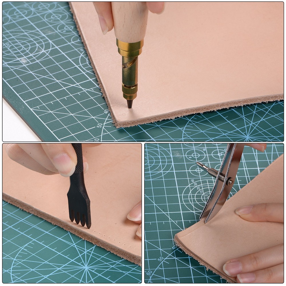 50pcs Leather Tools Hand Stitching Leather Working Tools