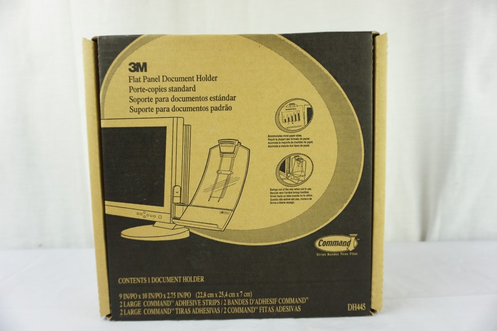 3M DH445 Flat Panel Document Holder NEW