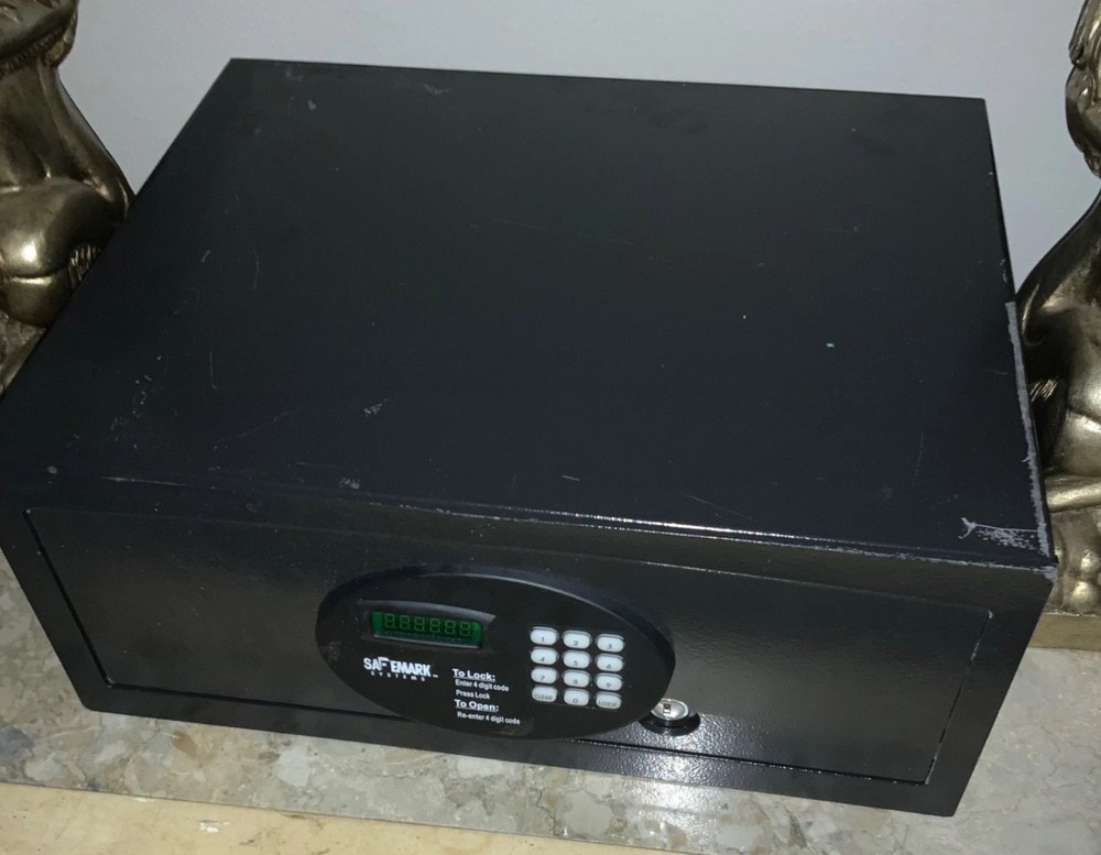 Safemark digital wall safe used