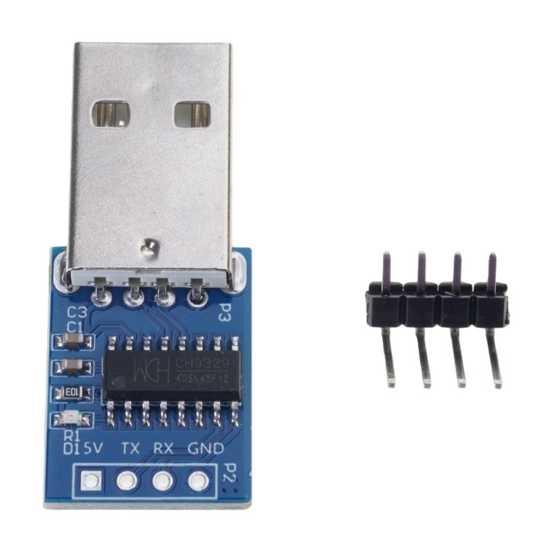 CH9329 Multifunctional UART Serial USB Interfaced Module for Data Acquisition