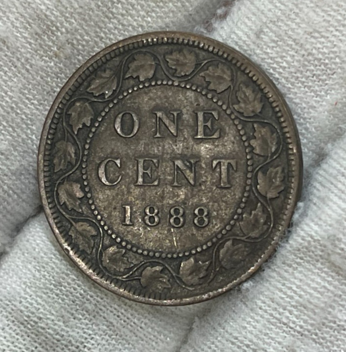 1888 Canada One Cent Coin