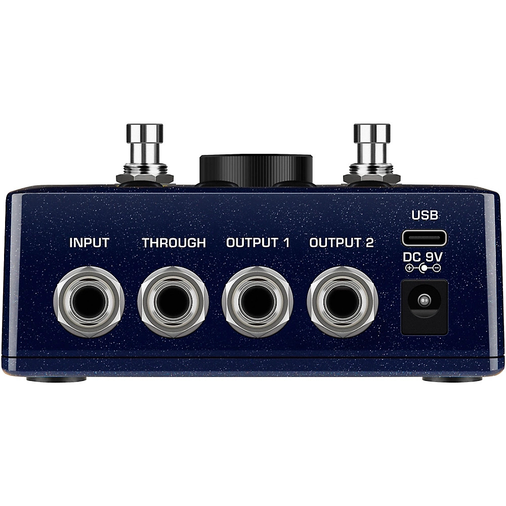 NUX Solid Studio MKII Preamp, Power Amp Simulator and IR Loader Pedal - Blue