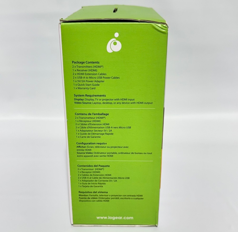 IOGEAR SharePro Expandable Wireless Presentation System GWHD101KIT