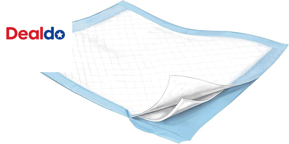 Simplicity Basic Incontinence Underpads, Disposable - Light Absorbency, Fluff Co