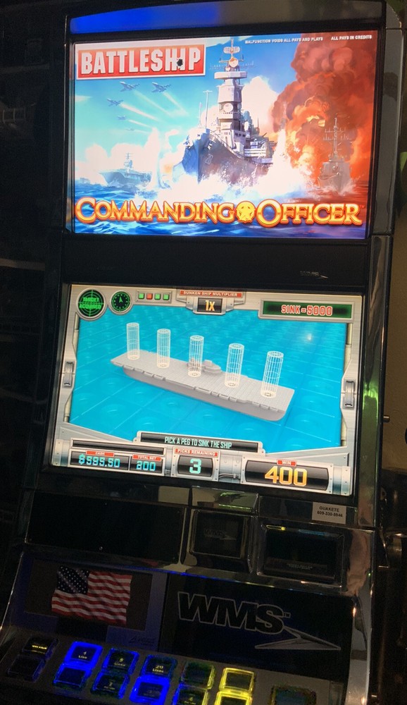 WMS SLOT MACHINE BB2 SOFTW/ BATTLESHIP WAP / CONTROLLER NEEDED /NO DONGLE NEEDED