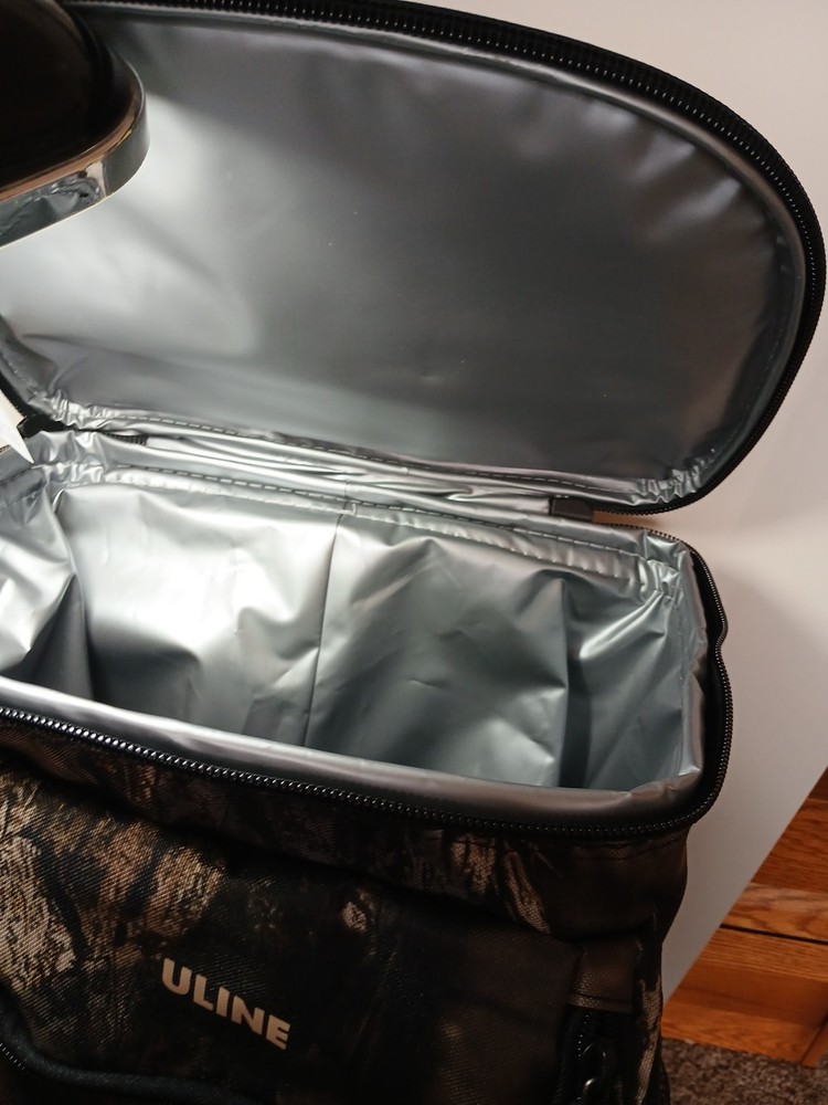 Mossy Oak Insulated Camo Rolling Cooler With Pull Handle Hunt Hike Fish Camp