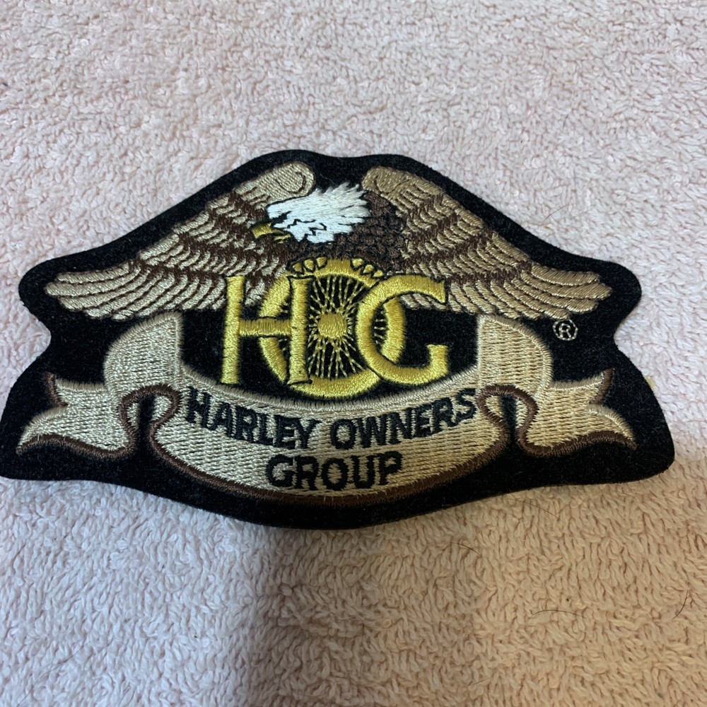 Hog Harley Owners Group Patch Large