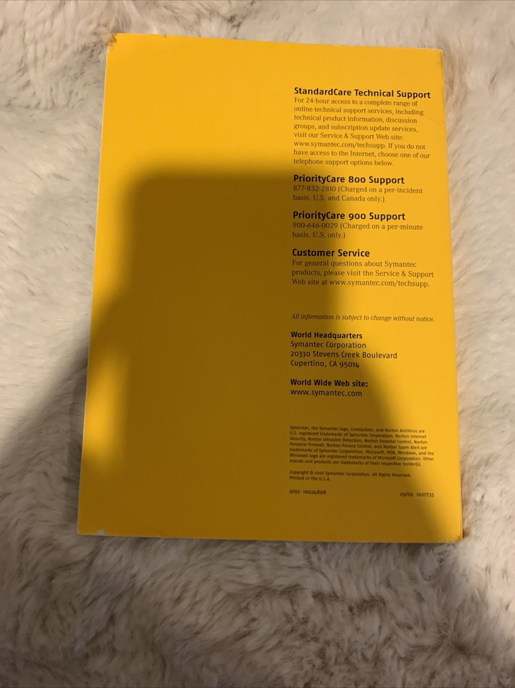 2003 Symantec Norton Internet Security User Manual Guide 