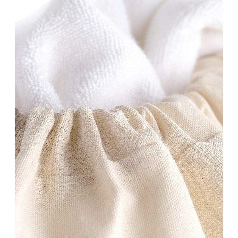 Extra Large Cotton Canvas Storage Bags Durable Drawstring Closure Camping New