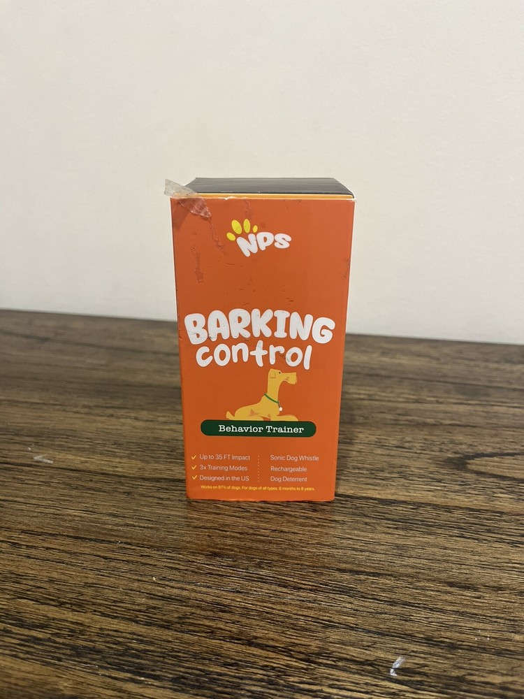 NPS Alpha Dog Behavior Trainer Anti Bark Handheld Tool Barking Control