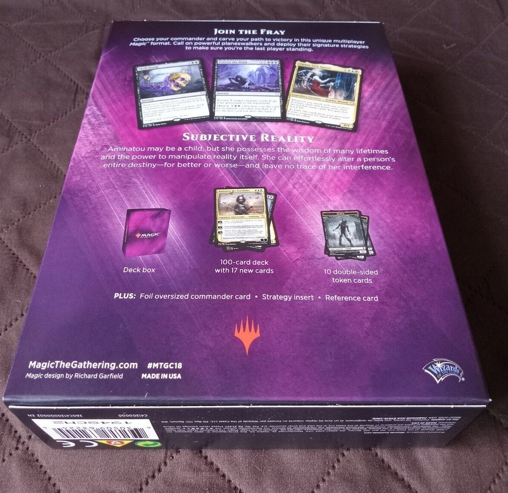 Commander 2018 Deck - Subjective Reality (MTG.)