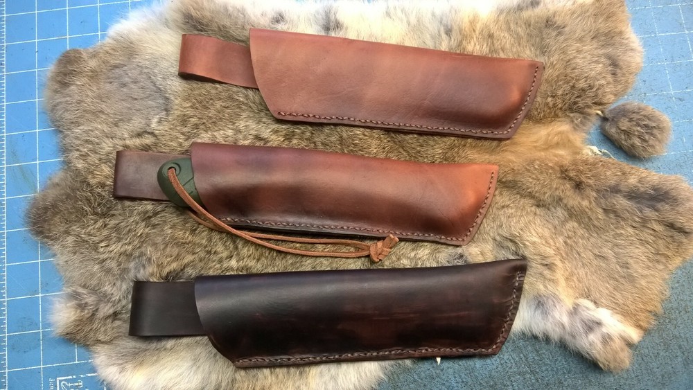 Handmade Leather Sheath for Bahco Laplander Folding Saw