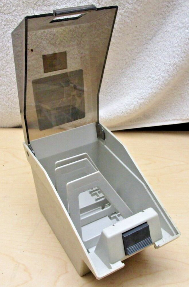 Vintage ALLSOP 3.5 Floppy Disk Software Storage Box Case