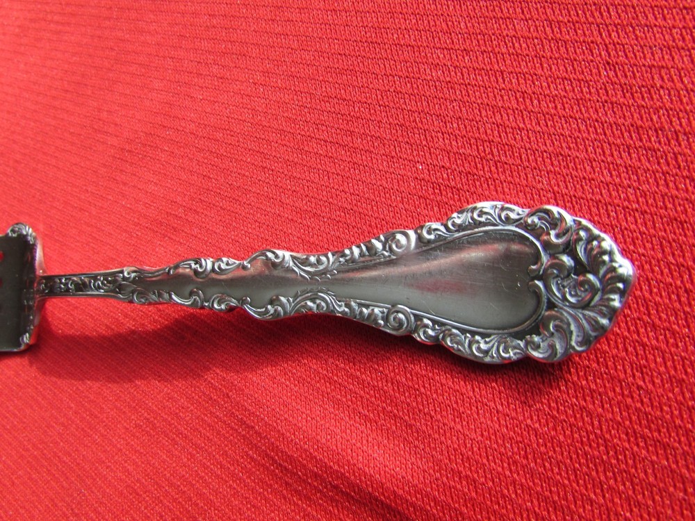 1900 Webster aka Warren Pattern Fish Serving Fork By S & G Rogers Silver Plate