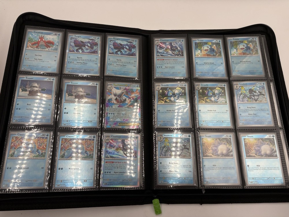 Mega Evolutions 100% Complete Master Base Set w/EX & Reverse & Vault Binder
