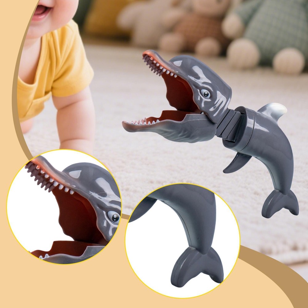 Dolphin Grabber Toy Snapper Extendable Arm