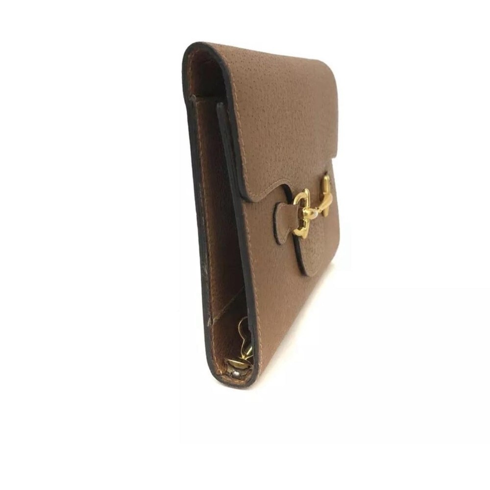 GUCCI Horse Bit Leather Notebook Cover Set
