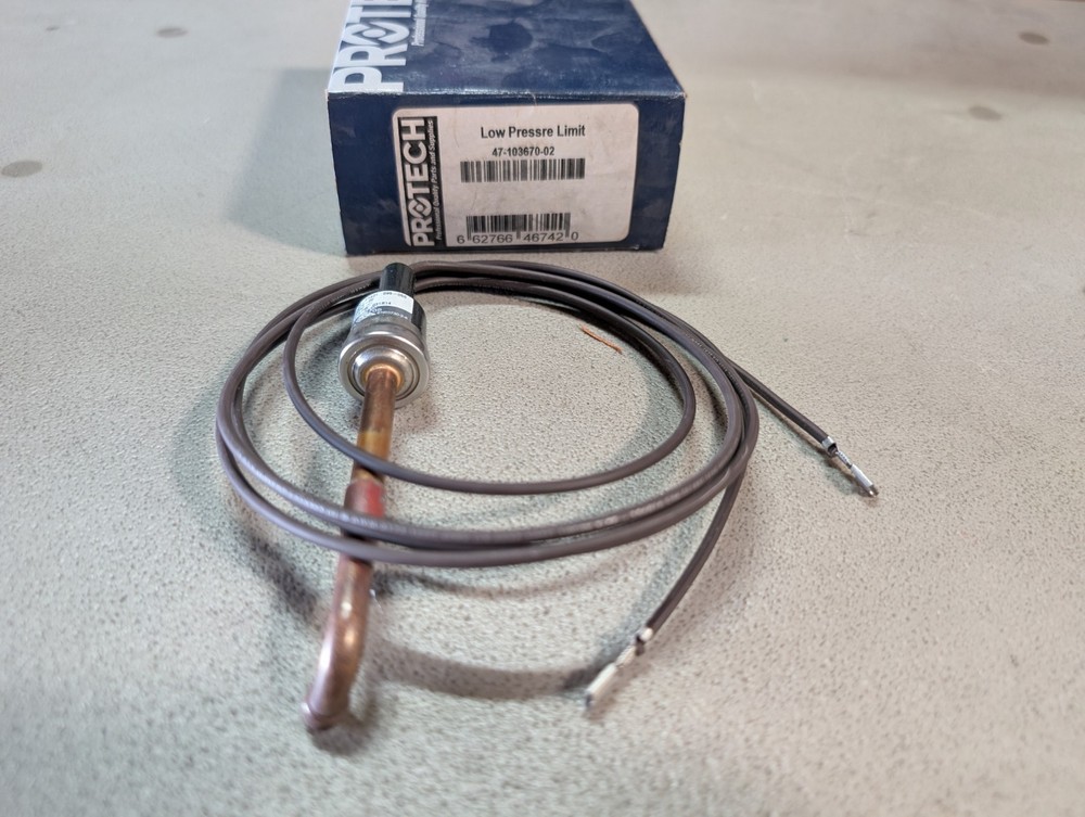 RHEEM RUUD PROTECH 4710367002 LOW PRESSURE LIMIT SWITCH