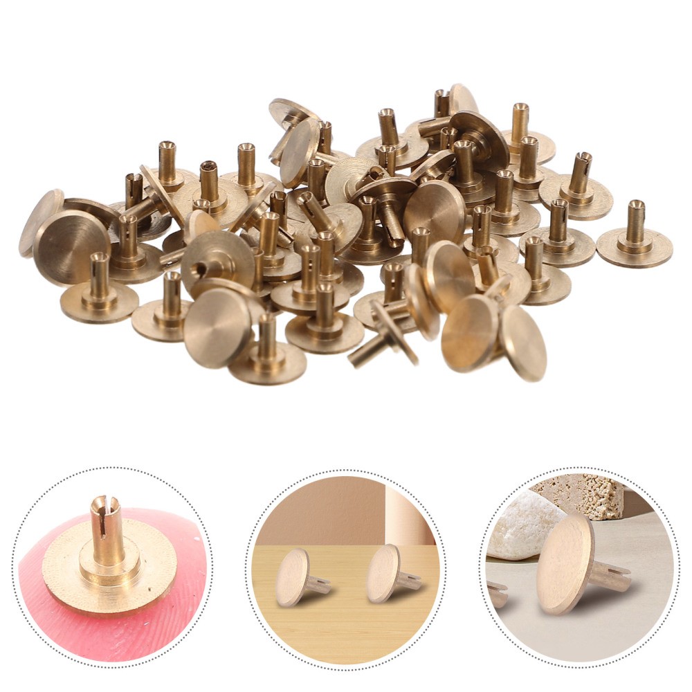 50 Pcs Clock Cover Mechanism Accessories Pointer Cap
