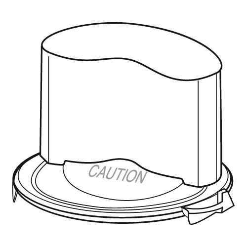 Waring 502503 Batch Bowl Cover Assembly