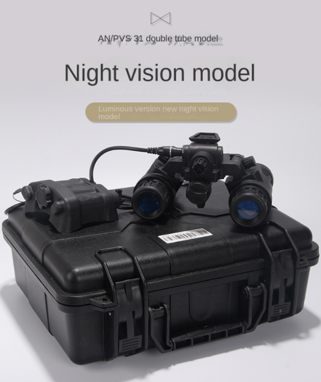 FMA Tactical Dummy PVS31 Night Vision Model Binocular Luminous with Battery Box
