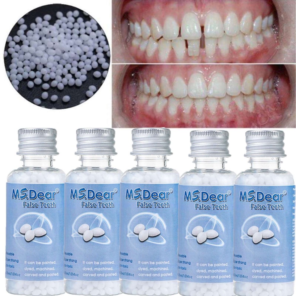 False Teeth Solid Glue Temporary Tooth Repair Set Teeth And Gap Adhesive Tool