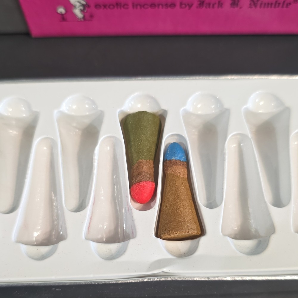 Vintage 70's Incense Cones in box