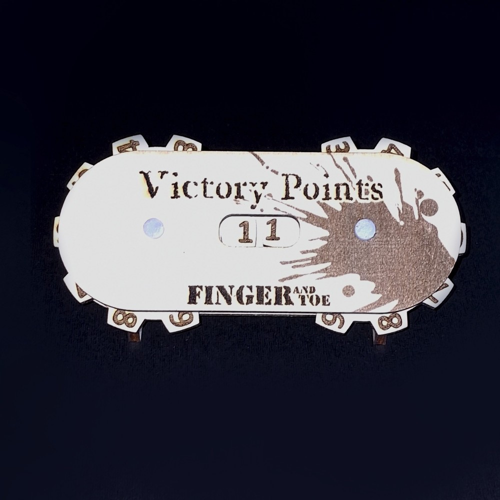 Laser Cut Game Accessories - Full set! Victory/Stat/Wound/Command point trackers