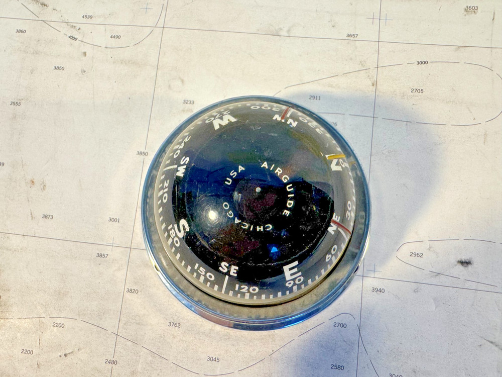 airguide model 68 small sailboat compass