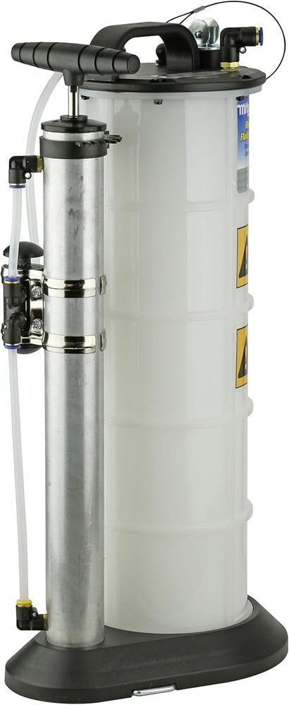 2.3 Gallon Fluid Evacuator & Dispensing Pump, Portable with Push Button Control