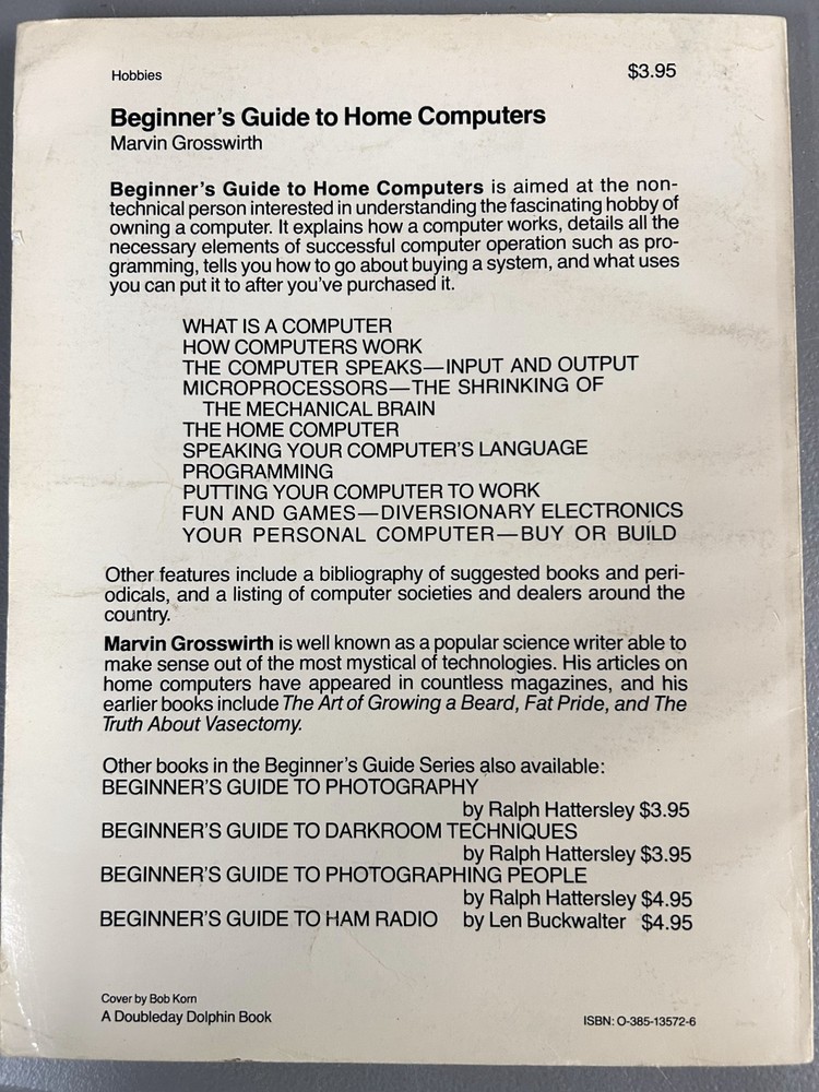 Beginner's Guide to Home Computers