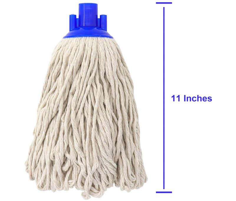 Cotton String Screw on Type Mop Replacement Head Refill Compatible with All Stan