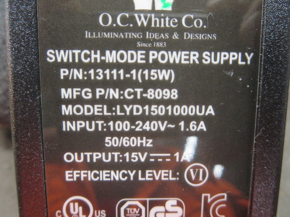 Micro-Lite, LV2000-B, Ring Illuminator, With Power Supply, 9 Xtreme Bright LEDs