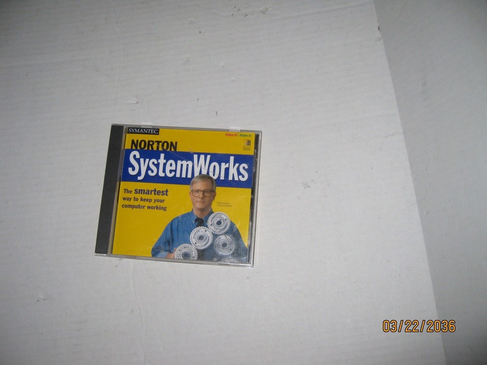 Norton System Works CD Windows 98 and 95
