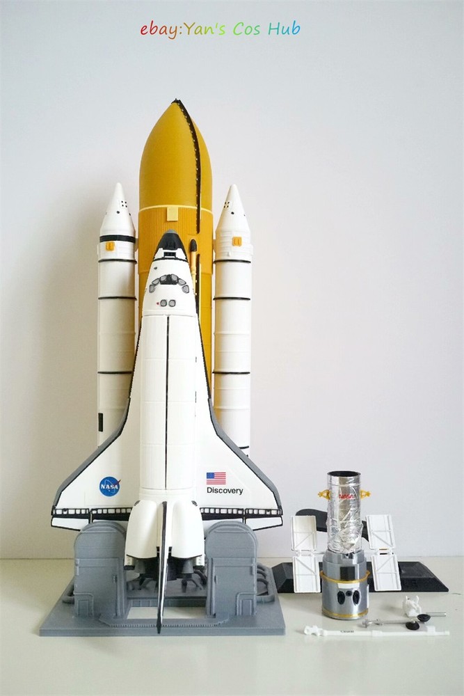 1:200 Space Shuttle Discovery / Hubble 3D Printed Model